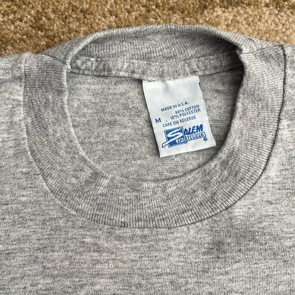 Vintage 1995 NBA x Orlando Magic Champs Graphic Single Stitch Tee, Mens M, Grey - Picture 2 of 6